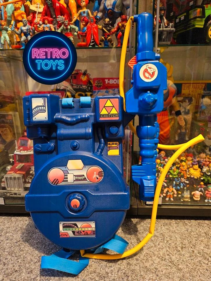 De echte Ghostbusters - Protonenpakket (Kenner - 1984), Verzamelen, Beelden en Beeldjes, Zo goed als nieuw, Ophalen of Verzenden