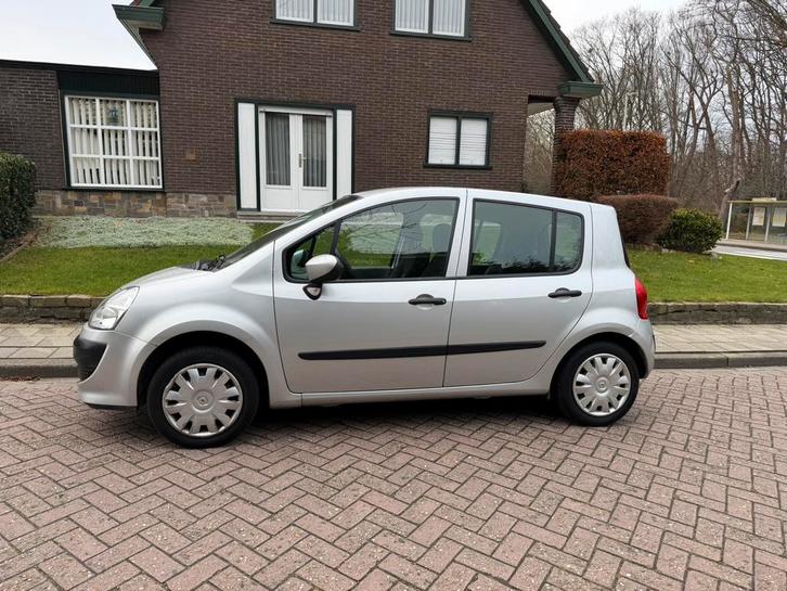 Renault Modus 1.2i benzine 045000km Airco 1eig gekeurd trekh, Autos, Renault, Entreprise, Achat, Modus, ABS, Airbags, Air conditionné