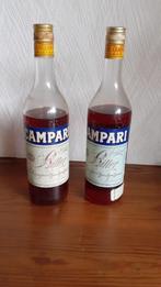 Lot de deux anciennes bouteilles de Bitter Campari, Verzamelen, Ophalen, Overige typen, Italië, Zo goed als nieuw