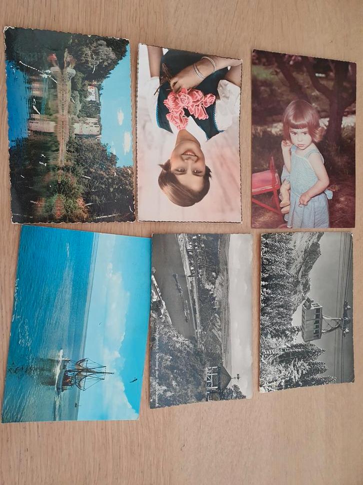 Lot van 23 oude postkaarten, Collections, Cartes postales | Belgique, Affranchie, 1960 à 1980, Enlèvement ou Envoi