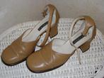 SISLEY lederen schoenen - mt 41, Pumps, Bruin, Ophalen of Verzenden, SISLEY
