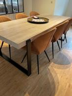 set tafel met stoelen, Ophalen, Zo goed als nieuw, 4 tot 6 stoelen