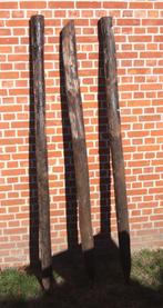 3 Ronde Houten Palen / Behandeld Tegen Vocht, Tuin en Terras, Ophalen, Zo goed als nieuw, Palen