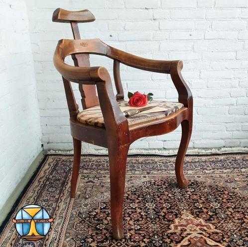 Fauteuil de coiffeur ancien/fauteuil de coiffeur Biedermeier, Antiquités & Art, Antiquités | Meubles | Chaises & Canapés, Enlèvement ou Envoi