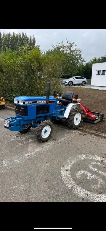 Tuinenleuckx minitractor werktuigen kraan & chauffeur tehuur, Nieuw, Tot 80 Pk, 250 tot 500 cm, Ophalen