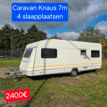 Caravan Knaus papieren slaapkamer Badkamer camping werfkeet  beschikbaar voor biedingen
