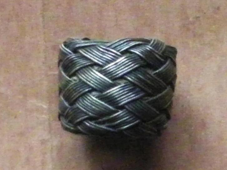 Olive de retenue en argent pour pompon/plumet Garde Civique, Collections, Objets militaires | Général, Autres, Envoi