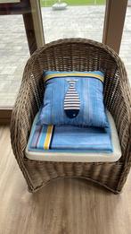 Paire de 2 fauteuils en rotin - zoster, Ophalen, Minder dan 75 cm, Riet of Rotan, Zo goed als nieuw