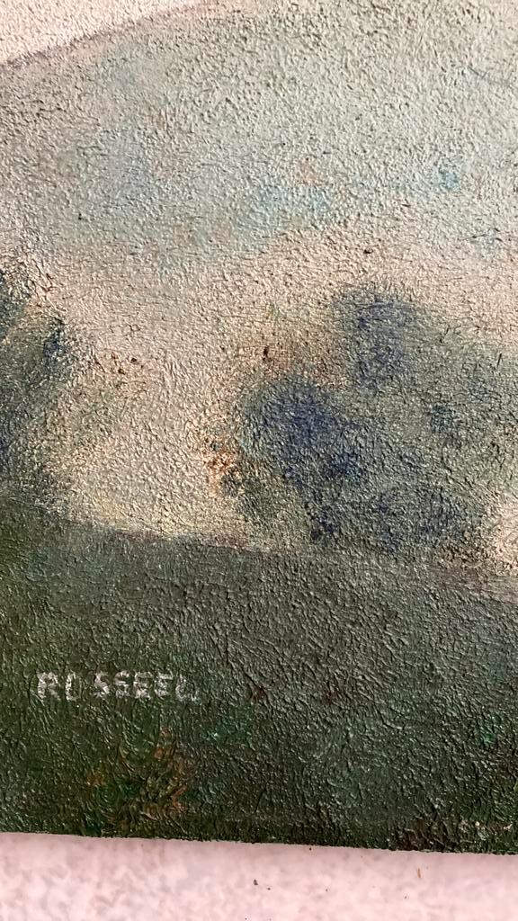 Rosseel Placied, Antiek en Kunst, Kunst | Schilderijen | Abstract, Ophalen of Verzenden