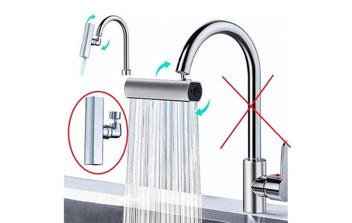 Robinet multifonction 3 en 1 - attachement, Maison & Meubles, Cuisine | Éléments de cuisine, Neuf, Enlèvement