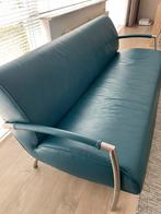 Lederen zetel, Huis en Inrichting, Ophalen, Gebruikt