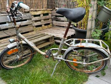 Retro fiets met nieuwe banden, Fietsen en Brommers, Ophalen, Gebruikt