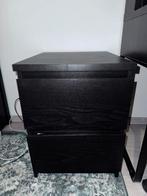 Table de chevet IKEA noire, Ophalen, Zo goed als nieuw