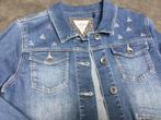 Zeer mooie jeans jas, als nieuw, maat S, 12-14 jaar, Gebruikt, Ophalen of Verzenden, Jas, IKKS