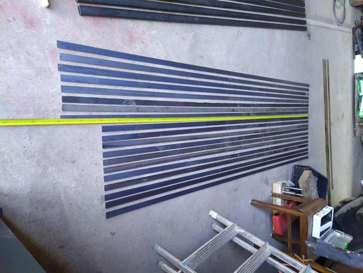 Plat ijzer / metalen profiel, Doe-het-zelf en Bouw, Metalen, Nieuw, IJzer, Ophalen