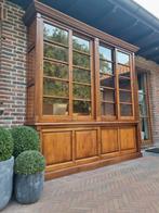 Eiken buffetkast/vitrinekast flamant GRATIS LEVERING, Huis en Inrichting, 200 cm of meer, Landelijk klassiek, Eikenhout, Ophalen of Verzenden