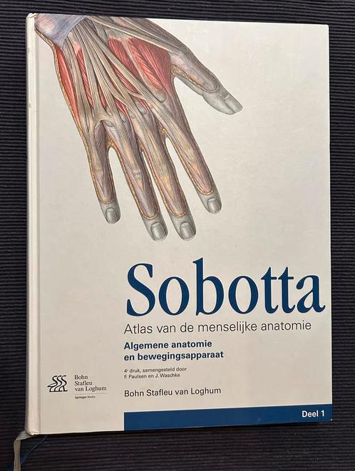 Sobotta - Deel 1 Algemene anatomie en bewegingsapparaat, Boeken, Wetenschap, Zo goed als nieuw, Verzenden