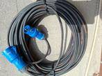 Cee 230v 16amp neopreen verlengkakel 60meter, Ophalen, Nieuw, Kabel of Snoer