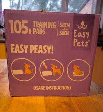 Puppypads 58x58 cm beschikbaar voor biedingen
