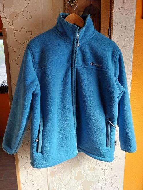 VESTE DAME Type polaire "BLUE ISLAND" Taille M, Vêtements | Femmes, Vestes | Hiver, Comme neuf, Taille 38/40 (M), Bleu, Enlèvement ou Envoi