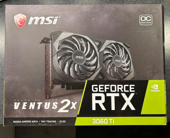 RTX 3060ti, Computers en Software, Videokaarten, Nvidia, PCI, GDDR6, HDMI, Ophalen
