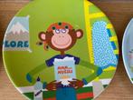 10 plastic borden voor kinderen, Huis en Inrichting, Keuken | Servies, Bord(en), Gebruikt, Ophalen of Verzenden