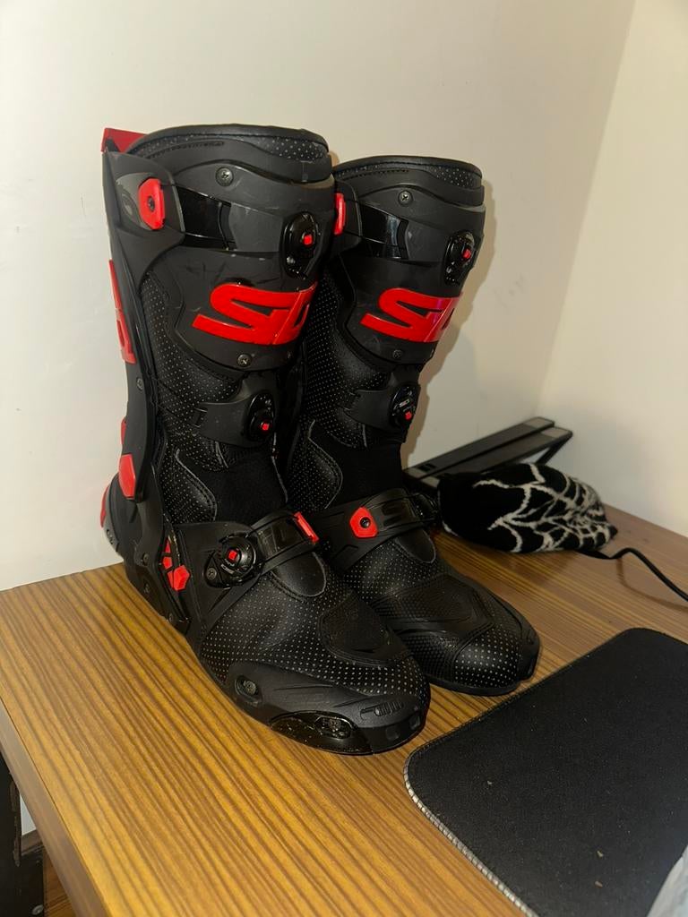 Bottes de moto Sidi Rex Air – Taille 43 – Comme neuves, Motoren, Kleding | Motorkleding, Laarzen, Heren, Nieuw zonder kaartje