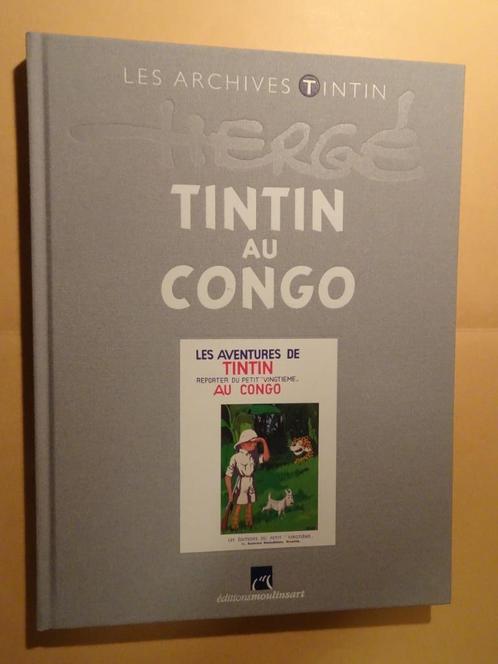 Tintin B&W Archive - Kuifje in Congo -, Verzamelen, Stripfiguren, Gebruikt, Boek of Spel, Kuifje, Ophalen of Verzenden