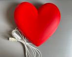 Ikea wandlamp rood hart, Ophalen of Verzenden, Gebruikt, Kunststof