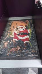 Vloerkleed kerstman, handgeweven, gereinigd, Ophalen, Gebruikt, Rechthoekig
