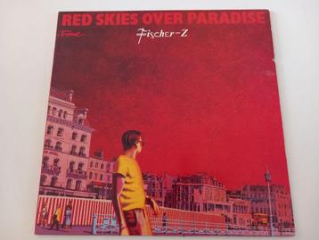 LP vinyle Fischer Z Red Skies à propos de Paradise New Wave, Enlèvement ou Envoi, 12 pouces, Alternatif