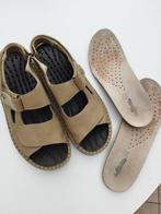 Lederen sandalen M38 voor steunzolen la Plume, Kleding | Dames, Beige, Ophalen