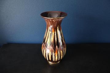 Très beau vase brun de 30 cm de hauteur. Etat neuf  beschikbaar voor biedingen