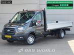 Ford Transit 170pk Open Laadbak Dubbellucht 3,5t Trekhaak Ai, Stof, Euro 6, 4 cilinders, Zwart