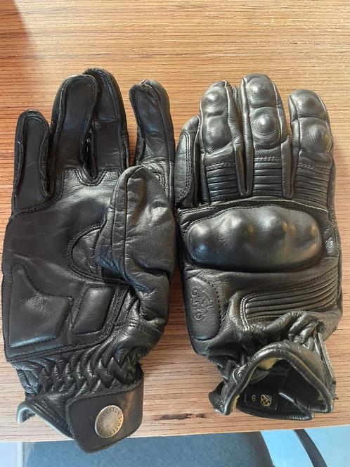 Helston motorhandschoenen maat 9 zwart leer, Motoren, Kleding | Motorkleding, Handschoenen, Heren, Tweedehands, Ophalen of Verzenden