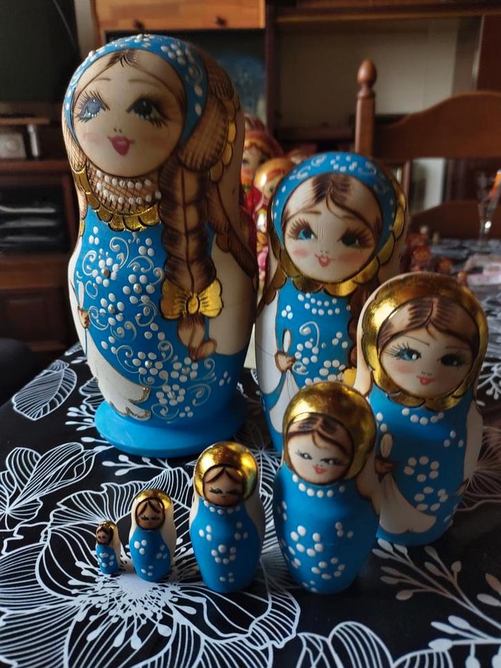 Traditionele Russische Matroesjka-poppen, Collections, Poupées, Neuf, Poupée, Enlèvement