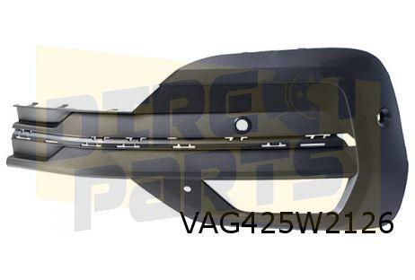 Volkswagen T6.1 (11/19-) mistlampgrille Rechts (bij ParkAssi, Auto-onderdelen, Carrosserie, Bumper, Volkswagen, Voor, Nieuw, Verzenden