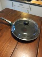 Tefal Pan met deksel (33cm), Huis en Inrichting, Keuken | Potten en Pannen, Ophalen, Overige materialen, Gebruikt, Keramische plaat