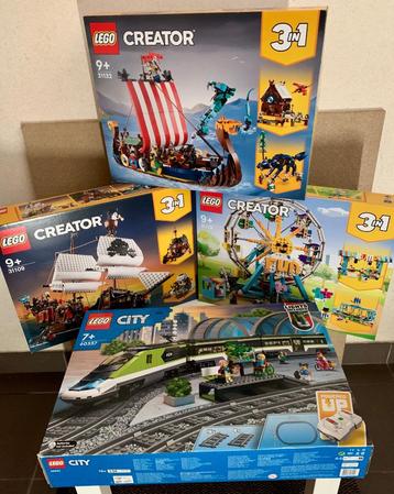LEGO Creator en varia sealed sets NIEUW! beschikbaar voor biedingen