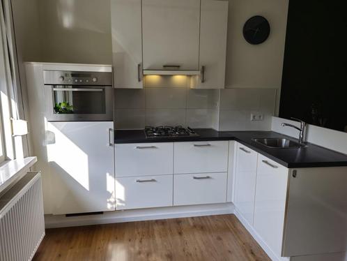 Complete Hoekkeuken Incl. Apparatuur + GEDEMONTEERD, Huis en Inrichting, Keuken | Complete keukens, Hoekkeuken, Wit, Hout, Hoogglans of Gelakt