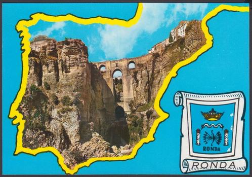 SPANJE - Andalucía - Málaga - Ronda - Puente Nuevo, Verzamelen, Postkaarten | Buitenland, Ongelopen, Spanje, 1980 tot heden, Verzenden