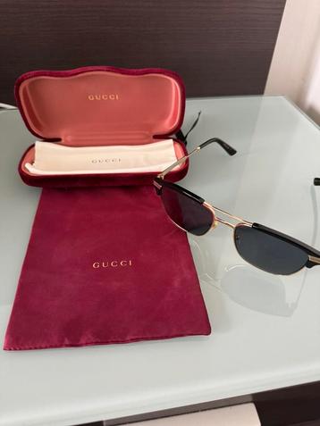 Zonnebril unisex Gucci gold plated