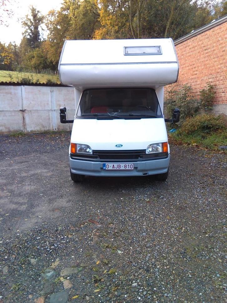 11500euros Mobile Home Ford transit 2.5 Diesel direction ass, Caravanes & Camping, Camping-cars, Entreprise, jusqu'à 6, Alcôve