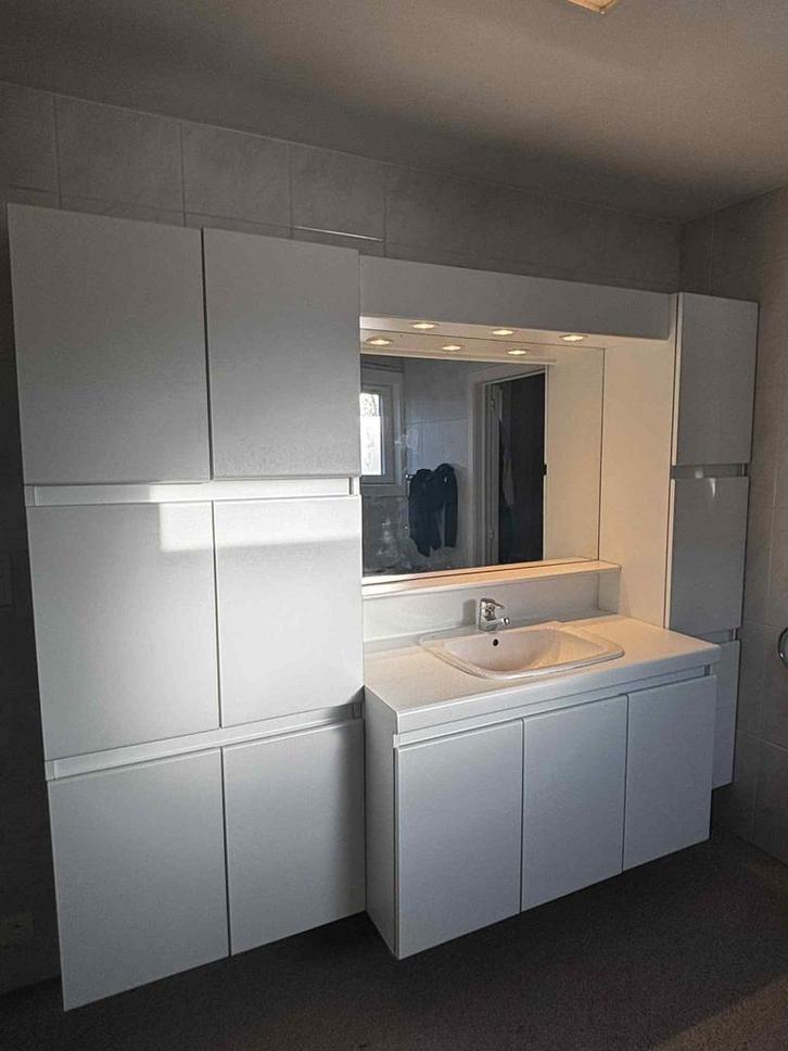 Badkamermeubel, Huis en Inrichting, Badkamer | Badkamermeubels, Gebruikt, Overige typen, 150 tot 200 cm, 200 cm of meer, 25 tot 50 cm