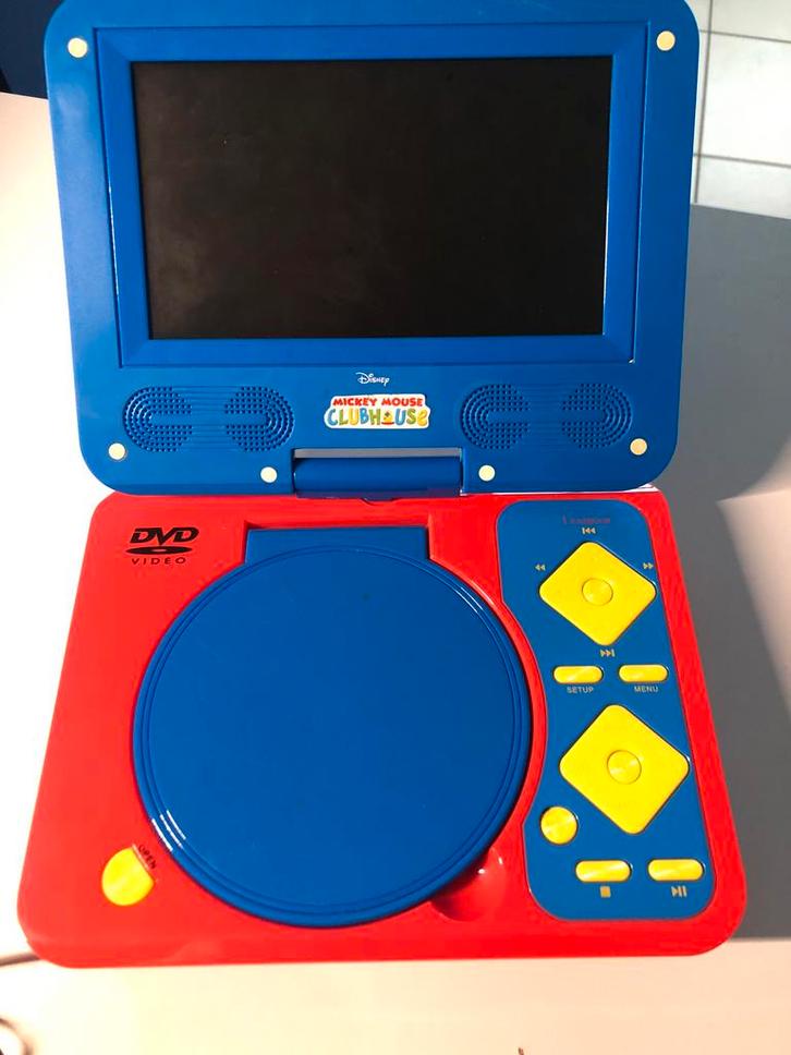 Disney dvd speler Mickey Mouse, Audio, Tv en Foto, DVD spelers, Zo goed als nieuw, Ophalen of Verzenden