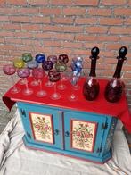 Lot kristal glazen en karaf te koop, Ophalen, Zo goed als nieuw