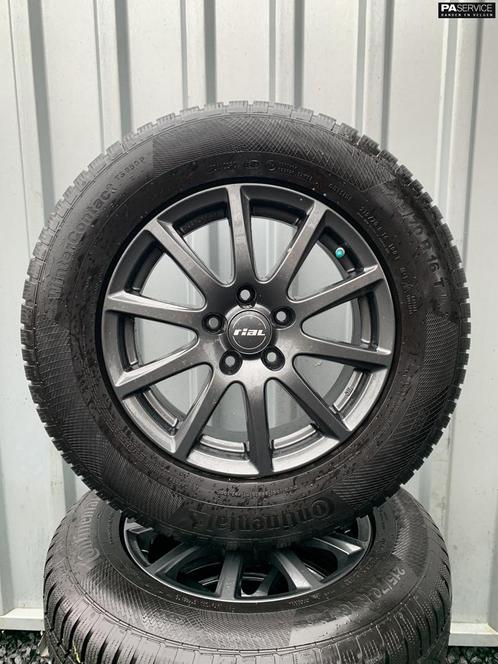 antraciet Hyundai IX35 Winterset incl Continental 7.2 mm, Auto-onderdelen, Banden en Velgen, Banden en Velgen, Winterbanden, 16 inch