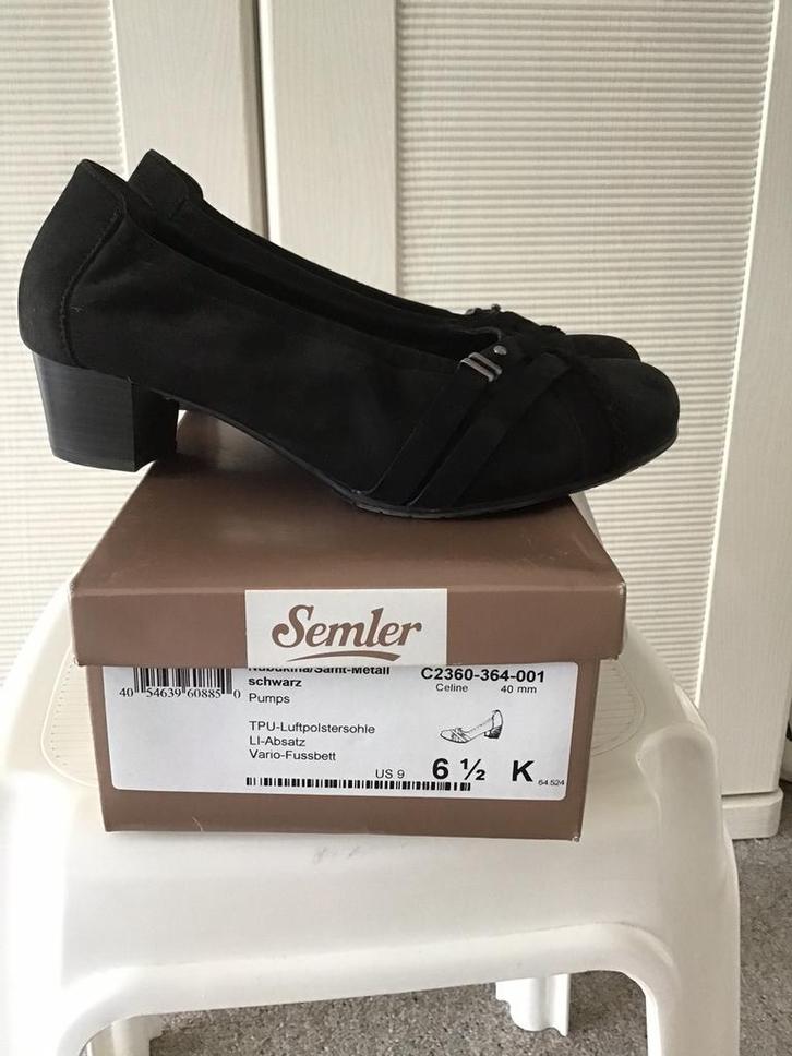 Schoenen Semler, maat 6 1/2, Kleding | Dames, Schoenen, Zwart, Ophalen of Verzenden