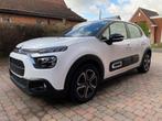 CITROEN C3/22.000.KM/BENZINE/NAVI/GARANTIE, Auto's, Citroën, Voorwielaandrijving, 4 deurs, Stof, Wit