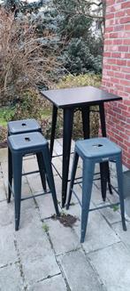 Statafels met stoelen, Huis en Inrichting, Barkrukken, 3 krukken, Ophalen